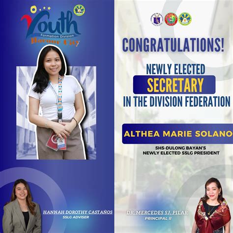senior high school dulong bayan|Supreme Secondary Learner Government .